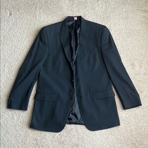 Sean John Black Classic Sport Coat Blazer
